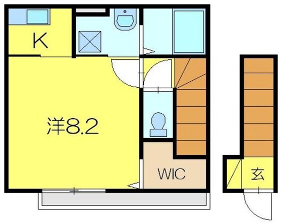 ロードクレストの物件間取画像